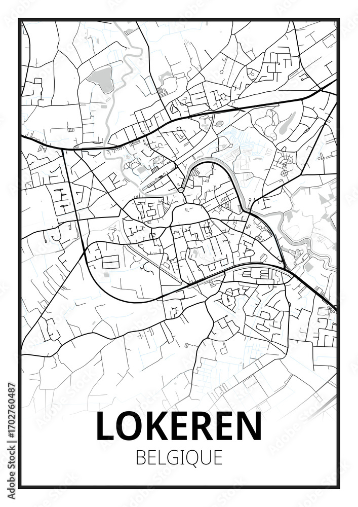 Fototapeta premium Lokeren, Belgique