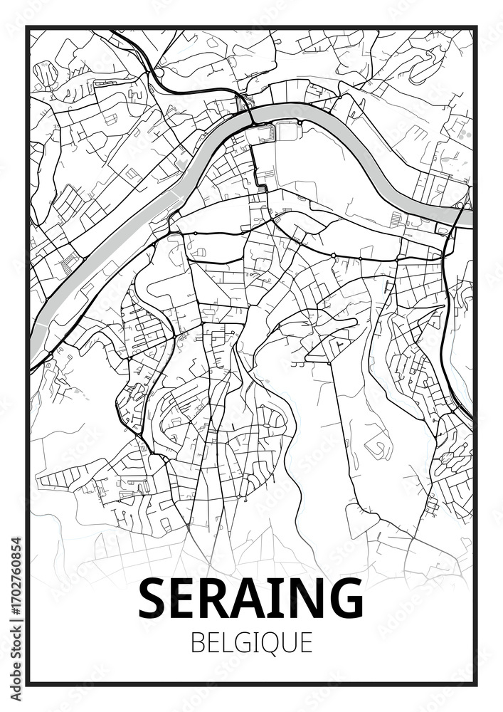 Obraz premium Seraing, Belgique