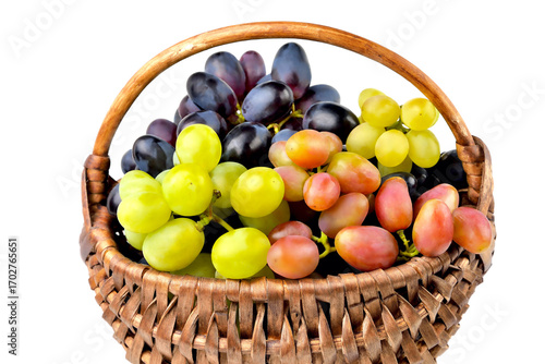 yellow and blue grapes on white plate