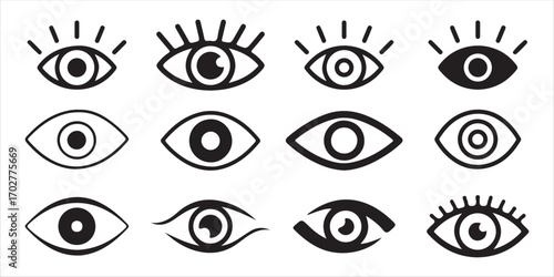 Eye symbol for privacy and loyality