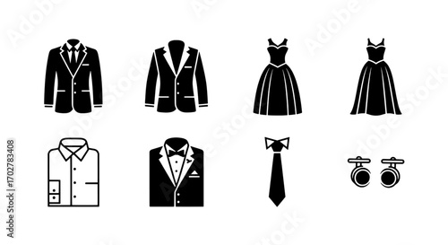 Formal Wear Icons Suits, Dresses, Ties and Cufflinks
