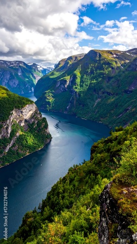 Scenic fjord landscape (1)