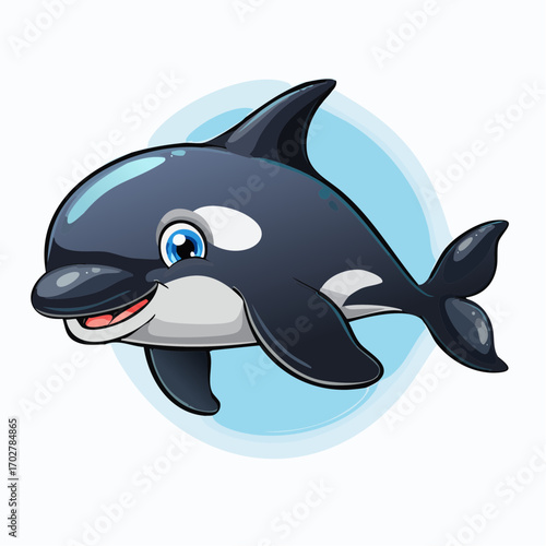 Niedlicher Orca