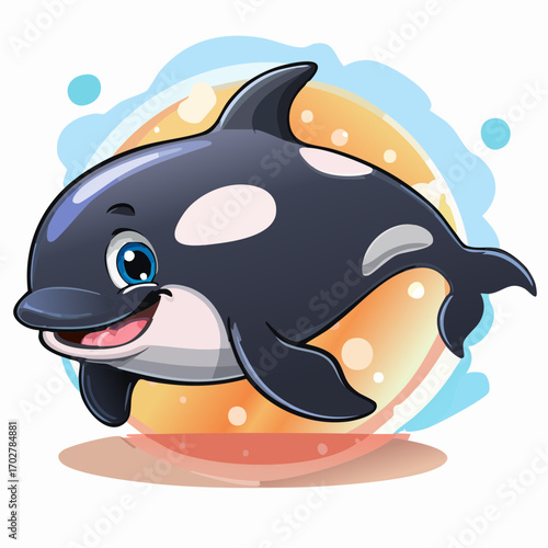 Niedlicher Orca