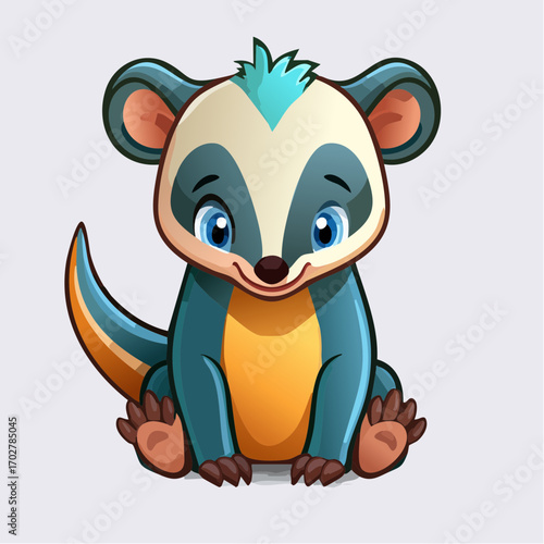 Niedlicher Ameisenbär