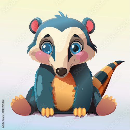 Niedlicher Ameisenbär