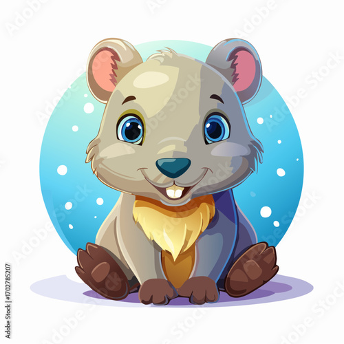 Niedlicher Wombat