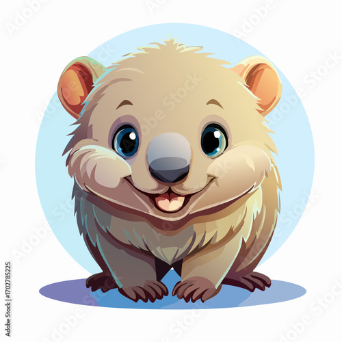 Niedlicher Wombat