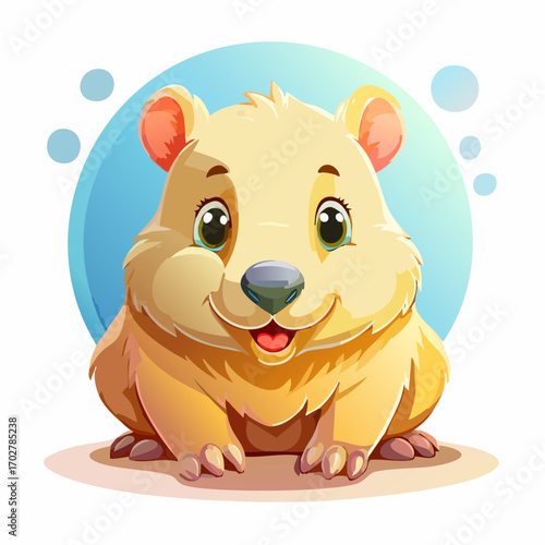 Niedlicher Wombat