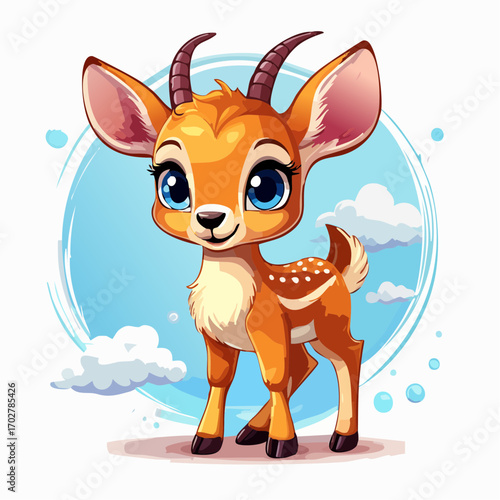 Niedliche Antilope 