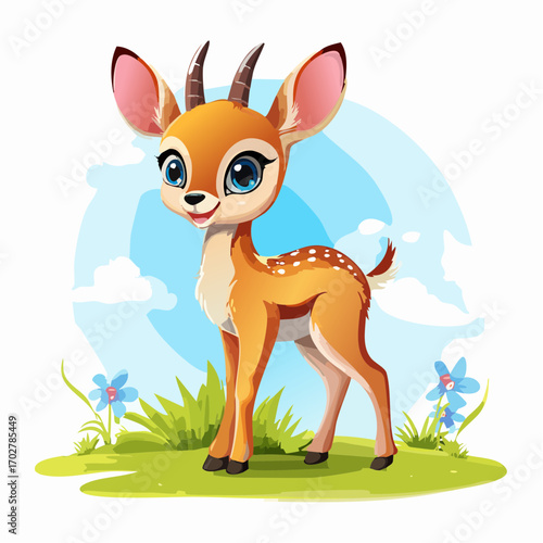 Niedliche Antilope 