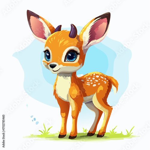 Niedliche Antilope 