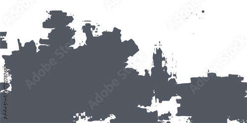 Detailed vector map of European continent with countries including Italy and its major cities