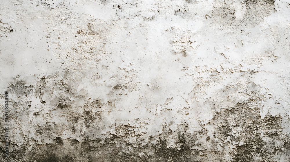 Fototapeta premium Awesome photo of grungy concrete wall with peeling paint and dirt texture.