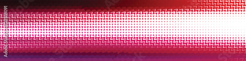 Abstract digital data stream with glowing pink and purple light trails creating a futuristic technological background