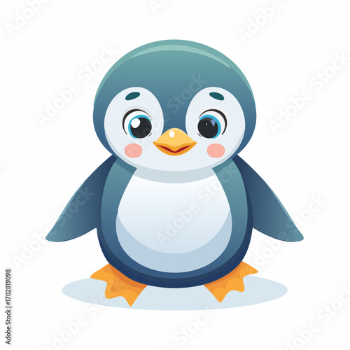 Niedliches Pinguinbaby