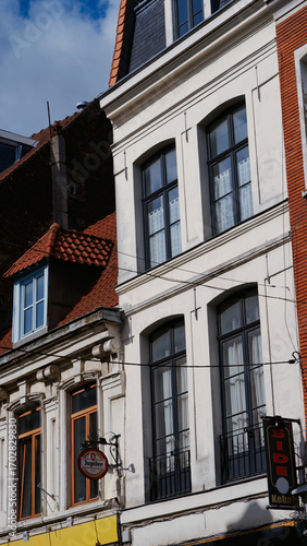 Foto Classic European house in the center of Lille, France