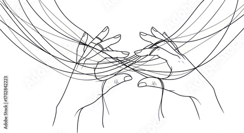 Entwined destiny a delicate dance of interconnectedness fate and human interaction