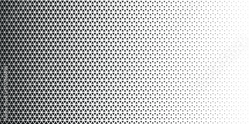Simple Style Dynamic Tech Wallpaper. Halftone Triangular Retro 80s Simple Pattern. vector background