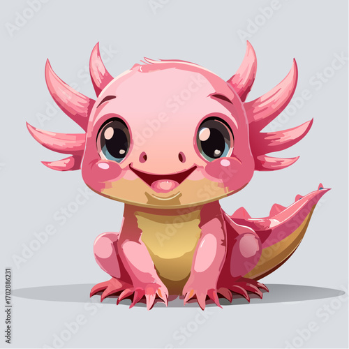 Niedliches Axolotl