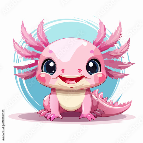 Niedliches Axolotl
