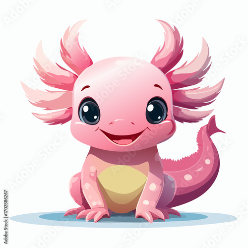 Niedliches Axolotl