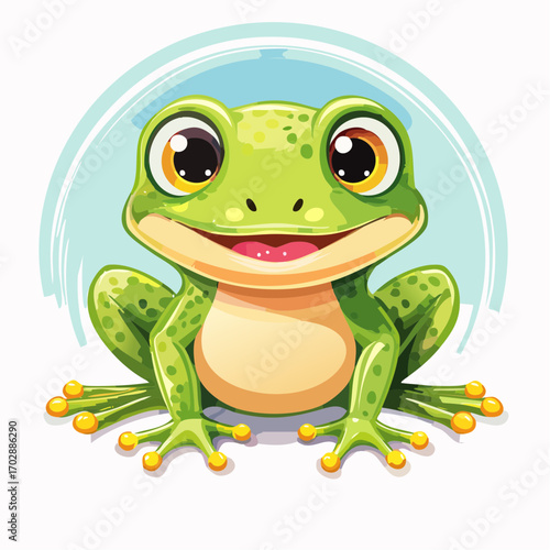 Niedlicher Frosch