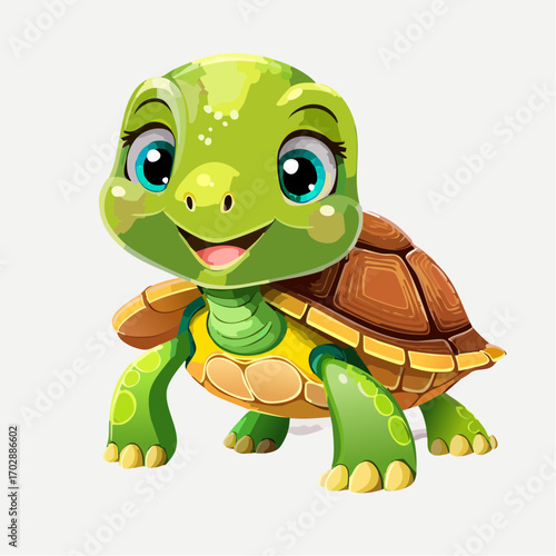 Niedliche Schildkröte