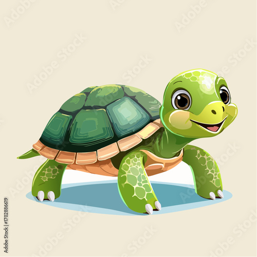 Niedliche Schildkröte