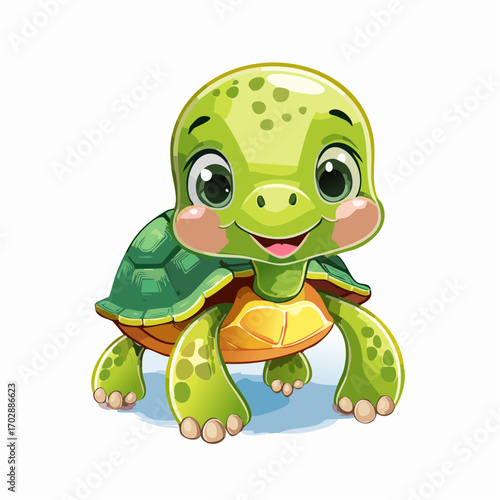 Niedliche Schildkröte