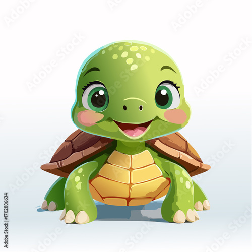 Niedliche Schildkröte