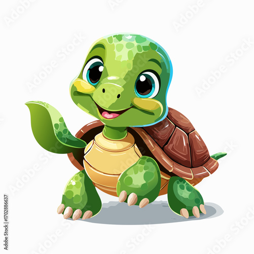 Niedliche Schildkröte