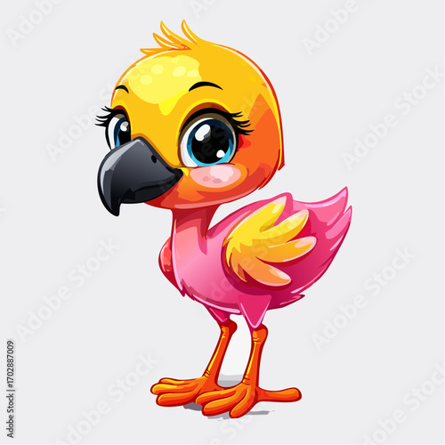 Niedlicher Flamingo