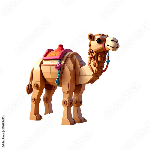 Stylized camel illustration