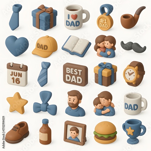 25 Father's Day Icon Pack