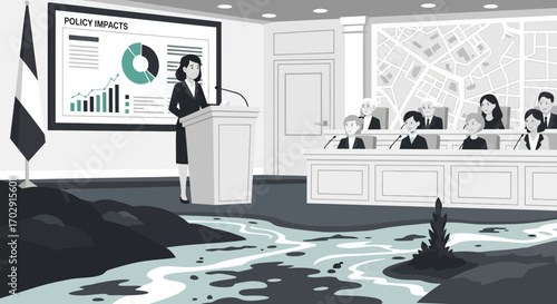 Policy Impacts on Environmental Disasters: A Presentation on Climate Change
