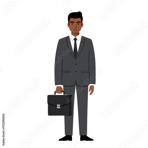 businessman with briefcase