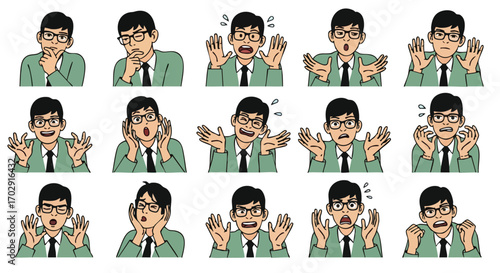 Capturing diverse business emotions and reactions for dynamic presentations and marketing