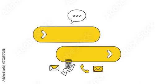 Engage customers with dynamic communication and contact options for seamless business interaction