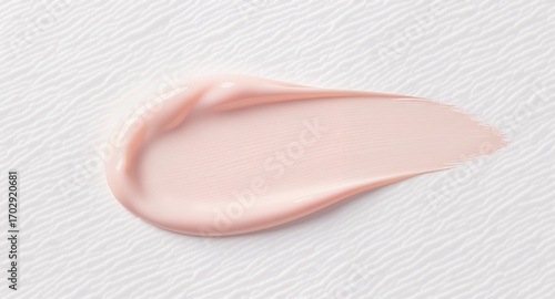 Skincare product swatch, cosmetic cream texture, beauty product, pale pink lotion, cosmetic background, makeup texture, beauty swatch, cream texture, product shot, smooth cream, skincare backgrou