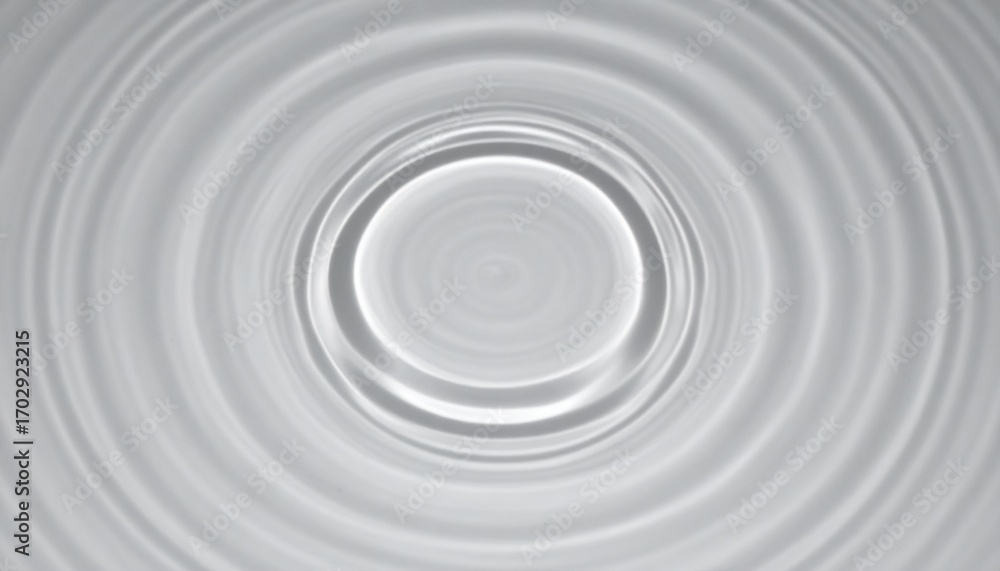 Fototapeta premium Abstract Water Ripple Pattern with Concentric Circles Creates a Calming and Serene Scene
