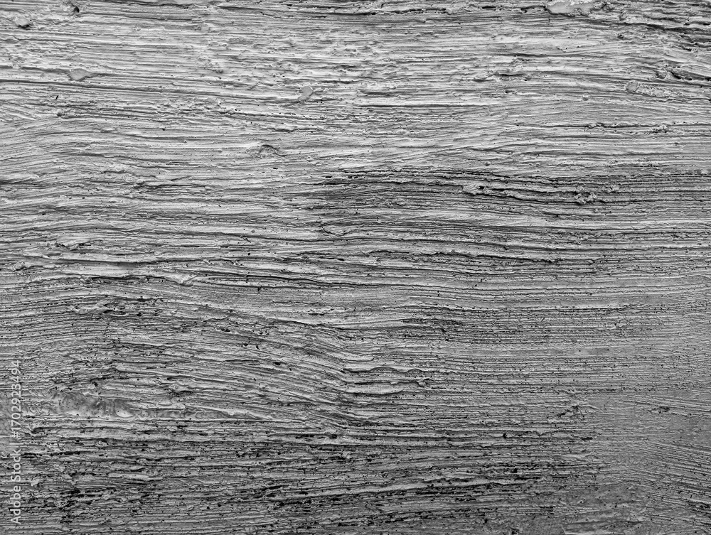Fototapeta premium Rough gray texture of cement plaster, cracked floor, rough surface, uneven cement walls