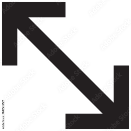 Brutalism Arrow Line