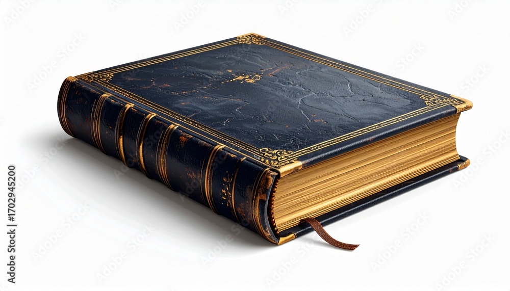 Obraz premium Ancient Leather-Bound Book