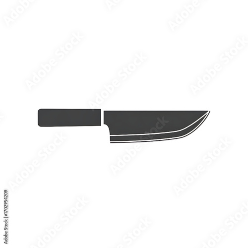 knife isolated on white