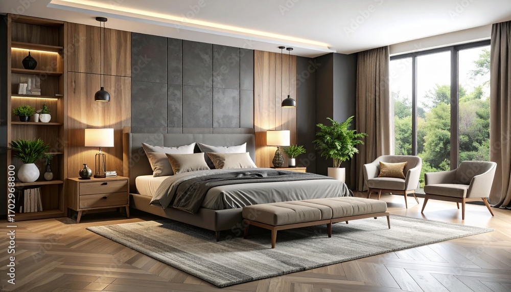 Fototapeta premium Bedroom