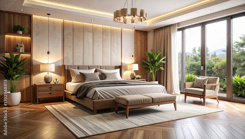 Obraz premium Bedroom