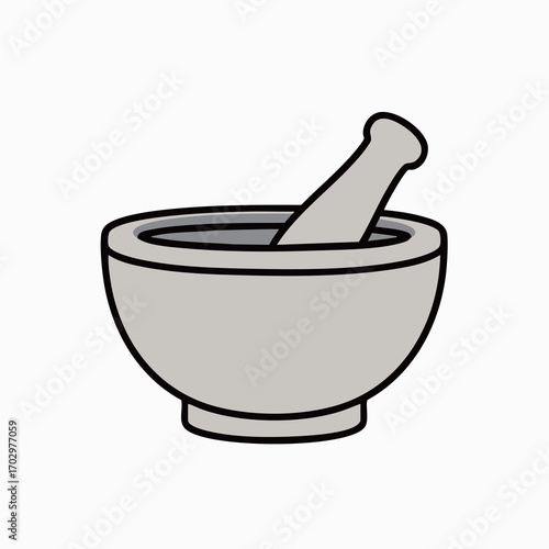 Chuseok icons mortar