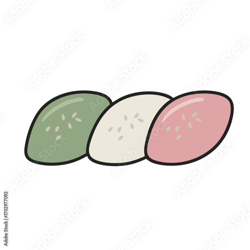 Chuseok icons songpyeon