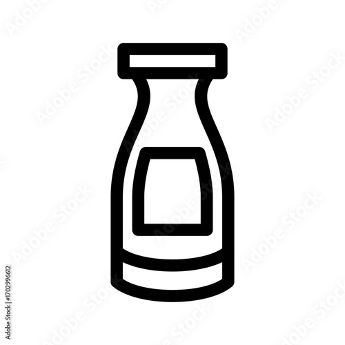 Milk Icon Vector Symbol Design Illustration